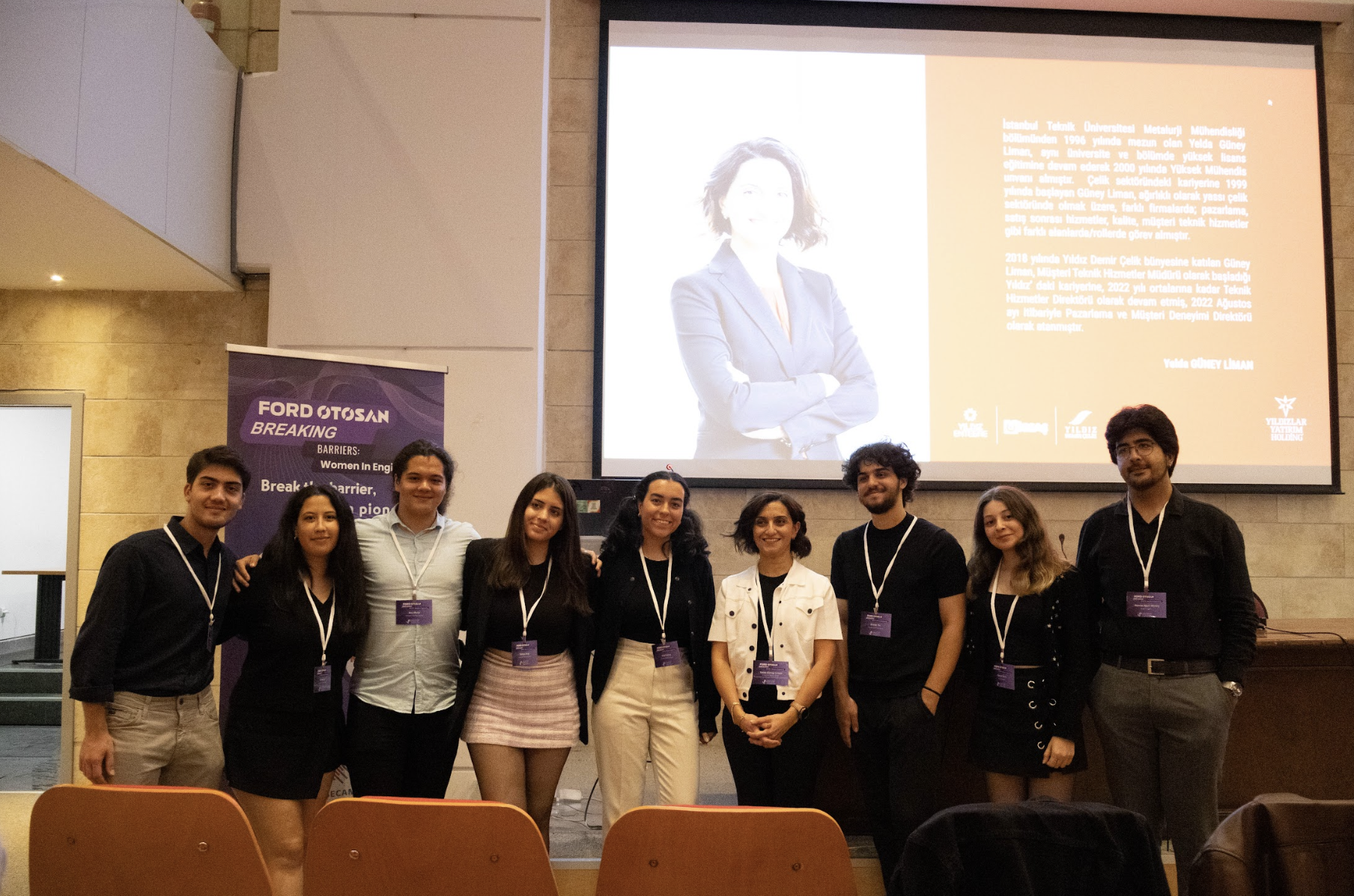 Yıldız Demir Çelik, Boğaziçi Üniversitesi’ndeydi