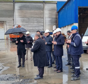 Samsun yatırımı için Temel Atma Töreni düzenlendi