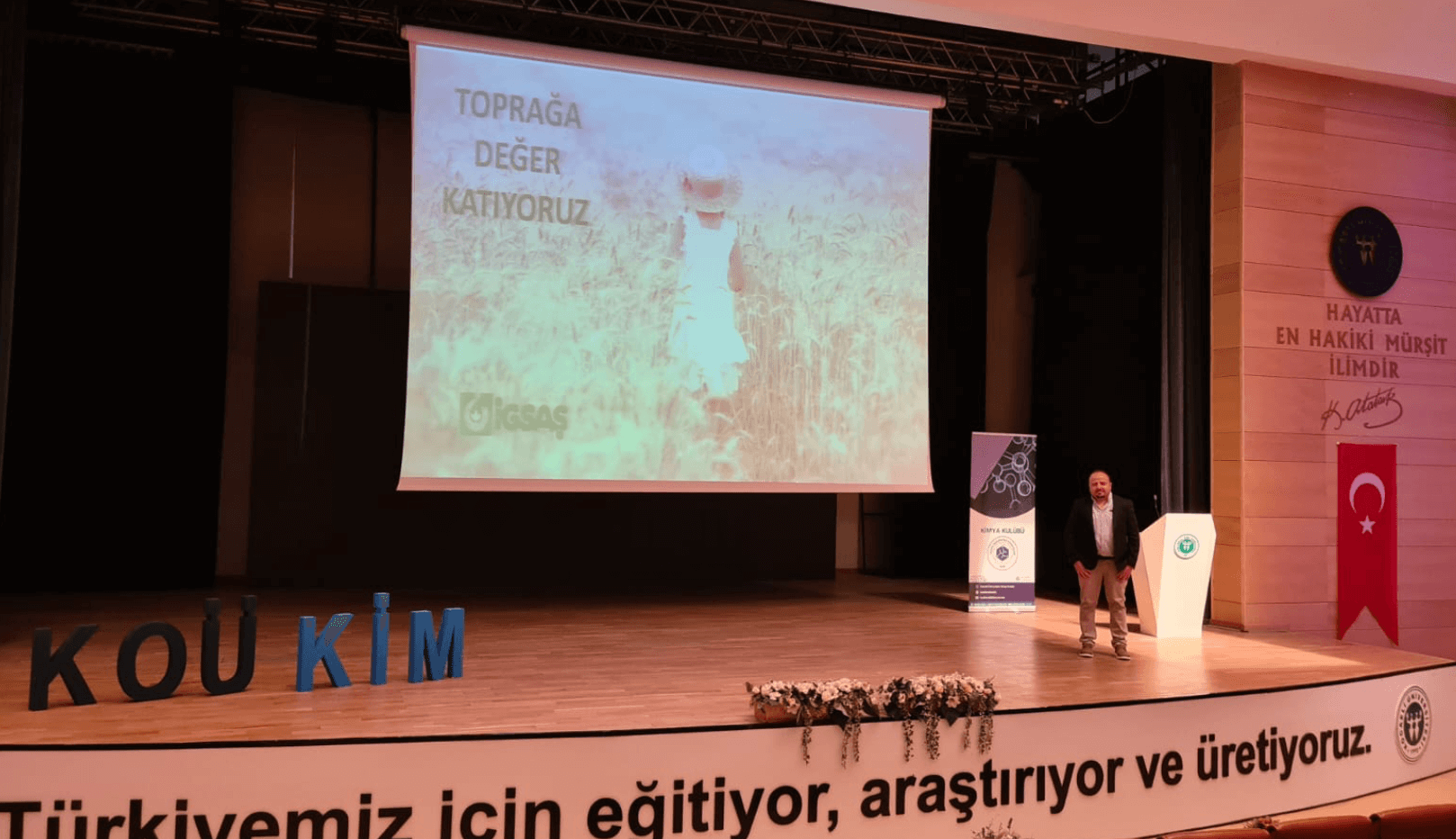 İGSAŞ, KOÜKİM Kimya Zirvesi’ndeydi