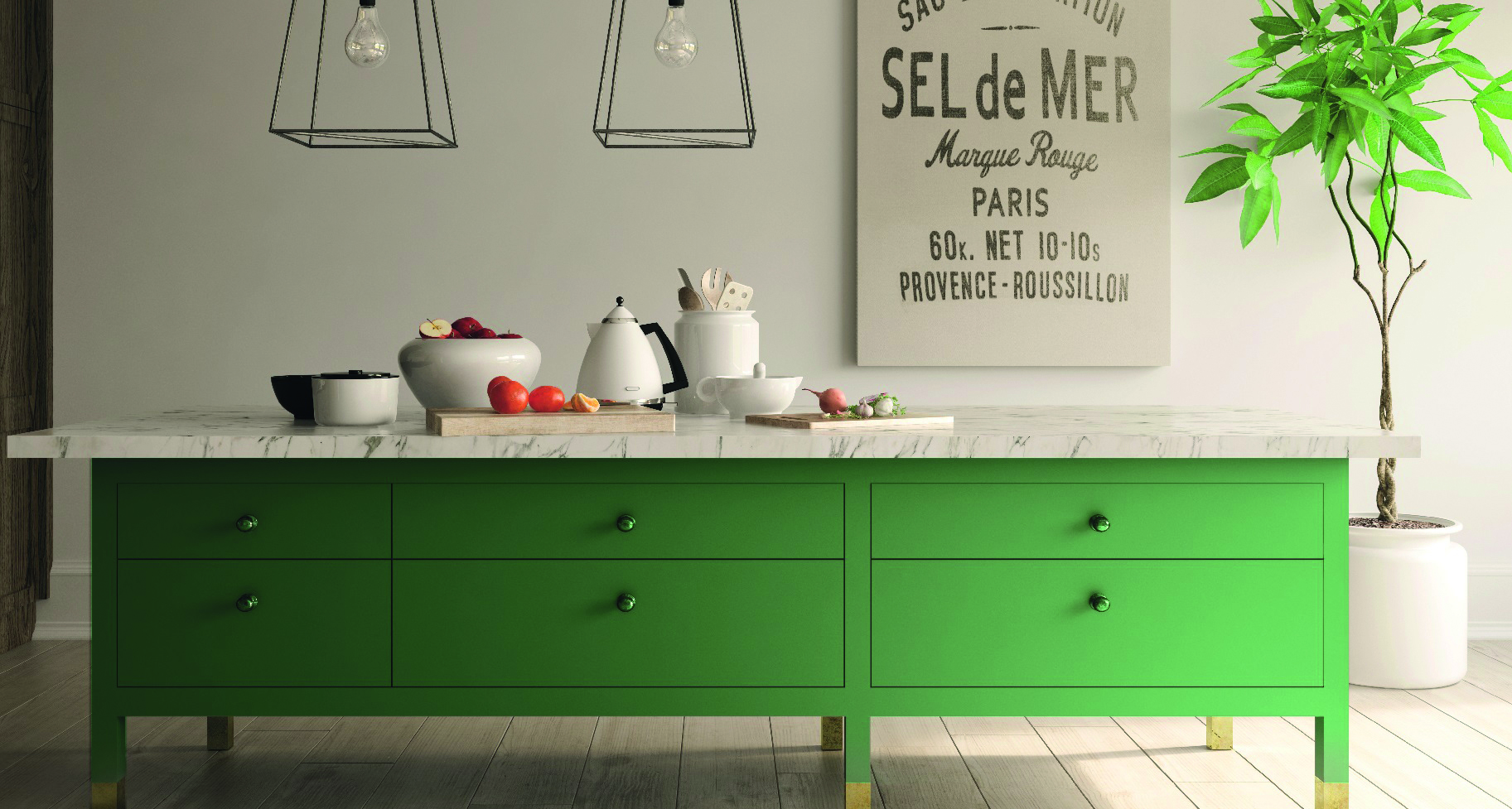 Özenle seçilmiş 25 yeni renk Living Art koleksiyonunda