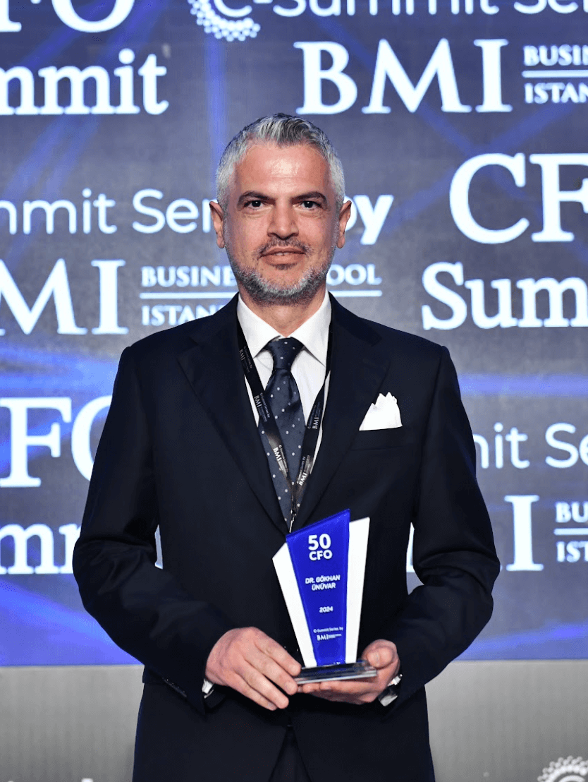 Dr. Gökhan Ünüvar, Türkiye’nin En Etkili 50 CFO’su Arasında